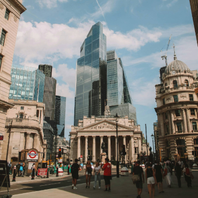Roles in demand in the London Financial District